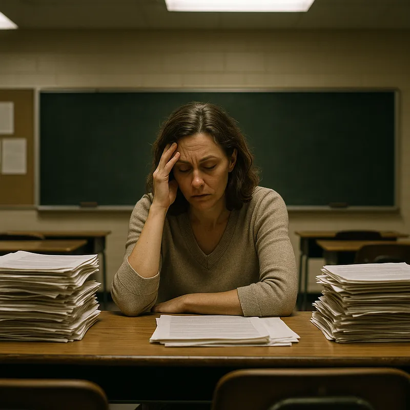 Burnout em Professores: A Crise Oculta e Devastadora