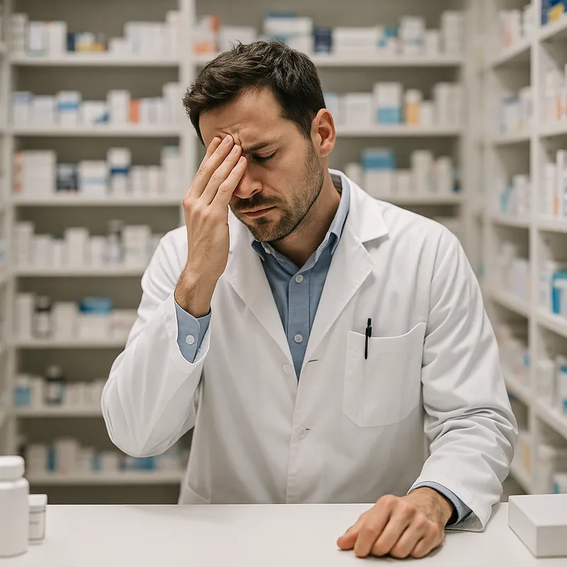 Burnout em Farmacêuticos: Exaustão Oculta no Meio da Saúde